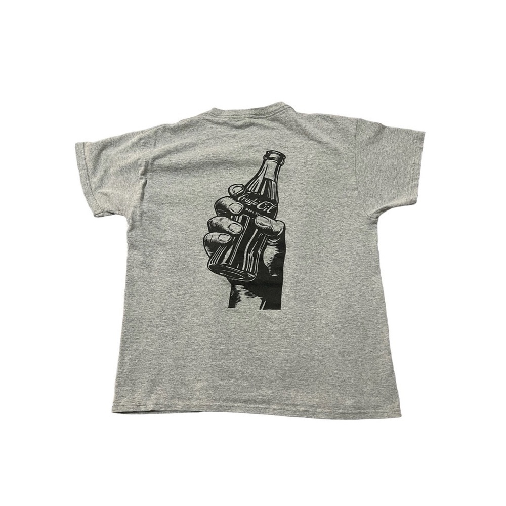 Obey Crude Oil Baby Tee Size Medium